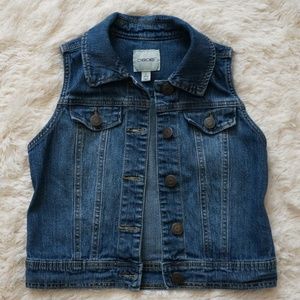 Girls' Denim Vest